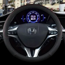 for Honda Civic 2004 2006 2007 2008 2009 2012 2013 2014 2015 Car Steering Wheel Cover PU Leather Non-slip Auto Accessories