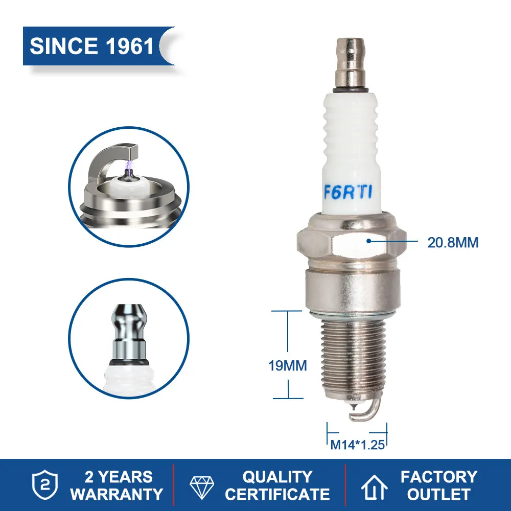 2-8PCS Candles Replace for TOYOTA 90098-70032 90098-70033 MAZDA 1UN1-18-110 0370-18-110 MZ602071 Iridium Spark Plugs TORCH F6RTI