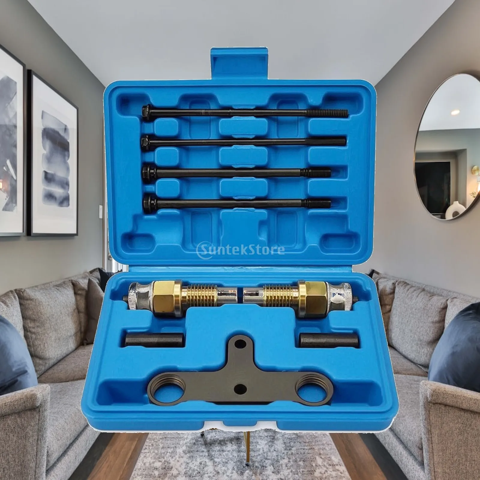 Fuel Injector Puller and Installer Kit Heavy-Duty Fuel Injector Removal Puller Complete Long-Lasting for Mechanics