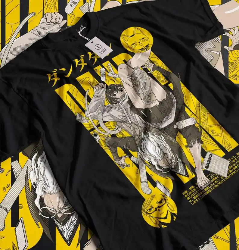 Dandadan T-shirt Japanaise Anime Manga Hediye Özel Gömlek Tüm Ebatlar