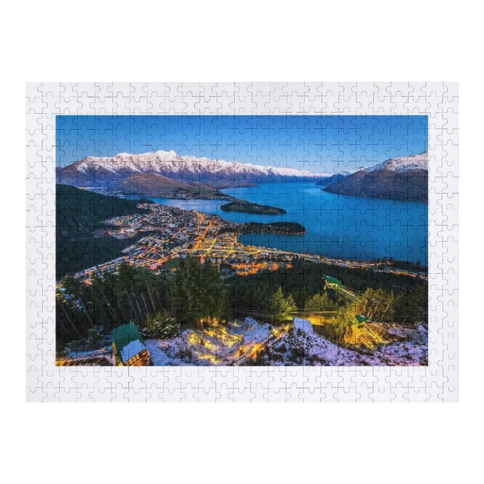 

Queenstown Новая Зеландия Пазл Персонализированная детская игрушка-головоломка на заказ