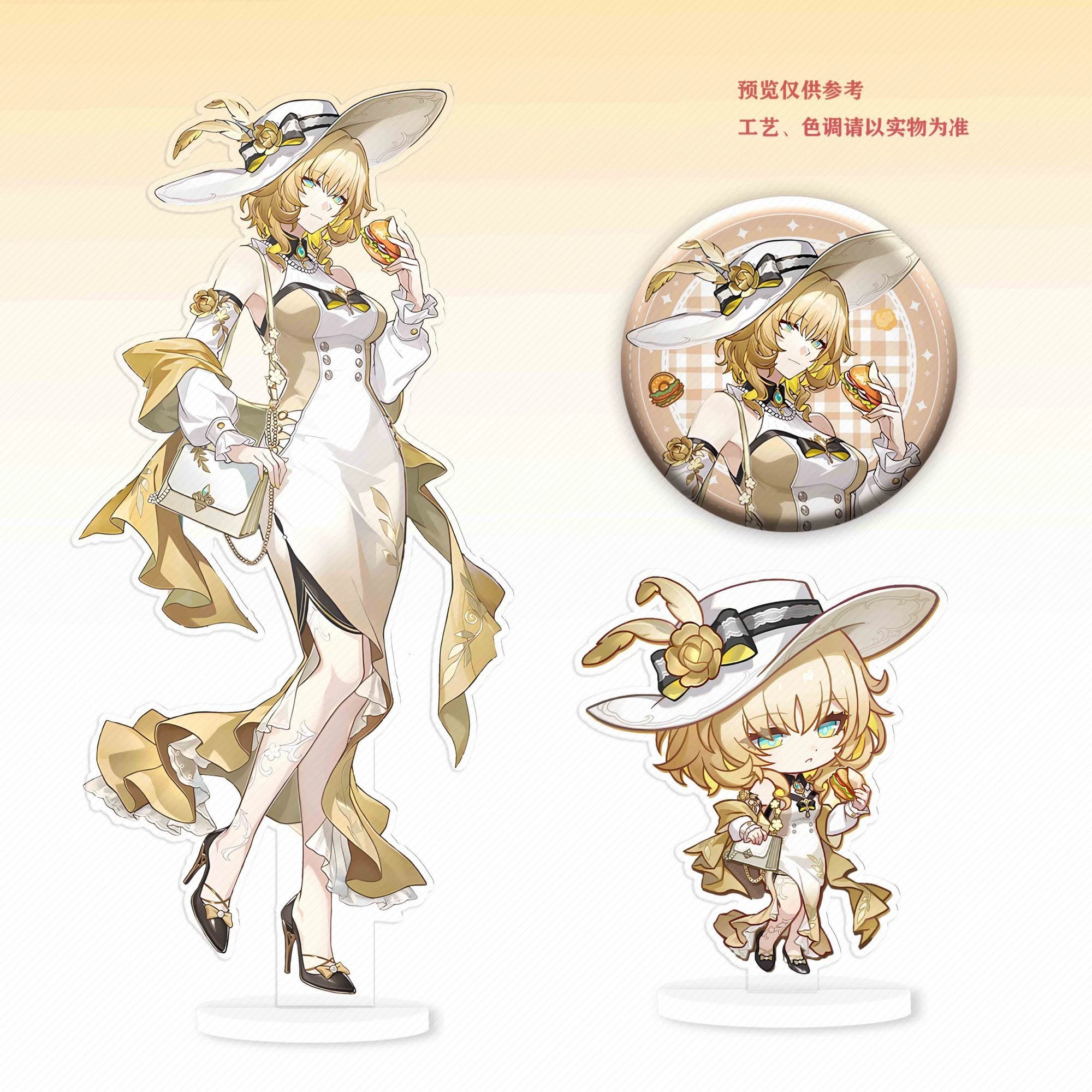 2025 Anime Honkai: Star Rail X Korea Mom's Touch Linkage Acrylic