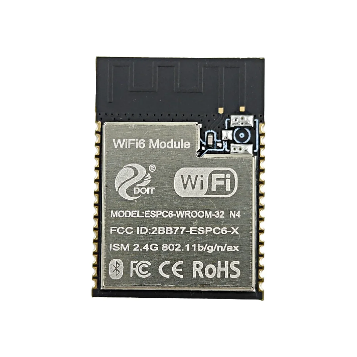 ESPC6-WROOM-32 N4 Module WIFI6 Bluetooth 2.4G Zigbee Compatible with ESP32-C6-WROOM-1