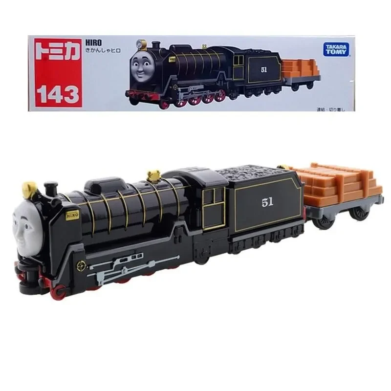 Takara Tomy Tomica Long Type No.143 Thomas & Friends Hiro Zabawki dla dzieci Pojazd silnikowy Odlewany metalowy model Thomasa i przyjaciele