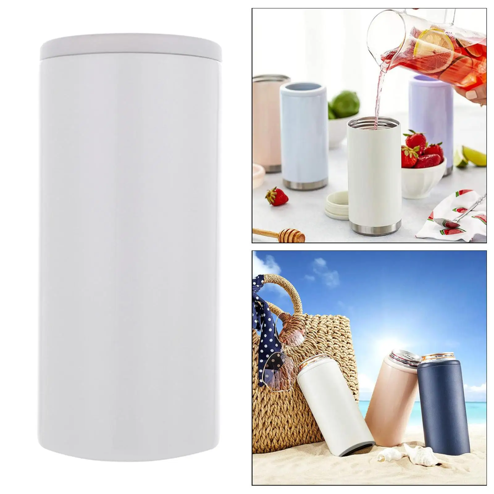 304 Stainless Steel Drink Coffee Beverage Cooling Cup Chilly Sleeve