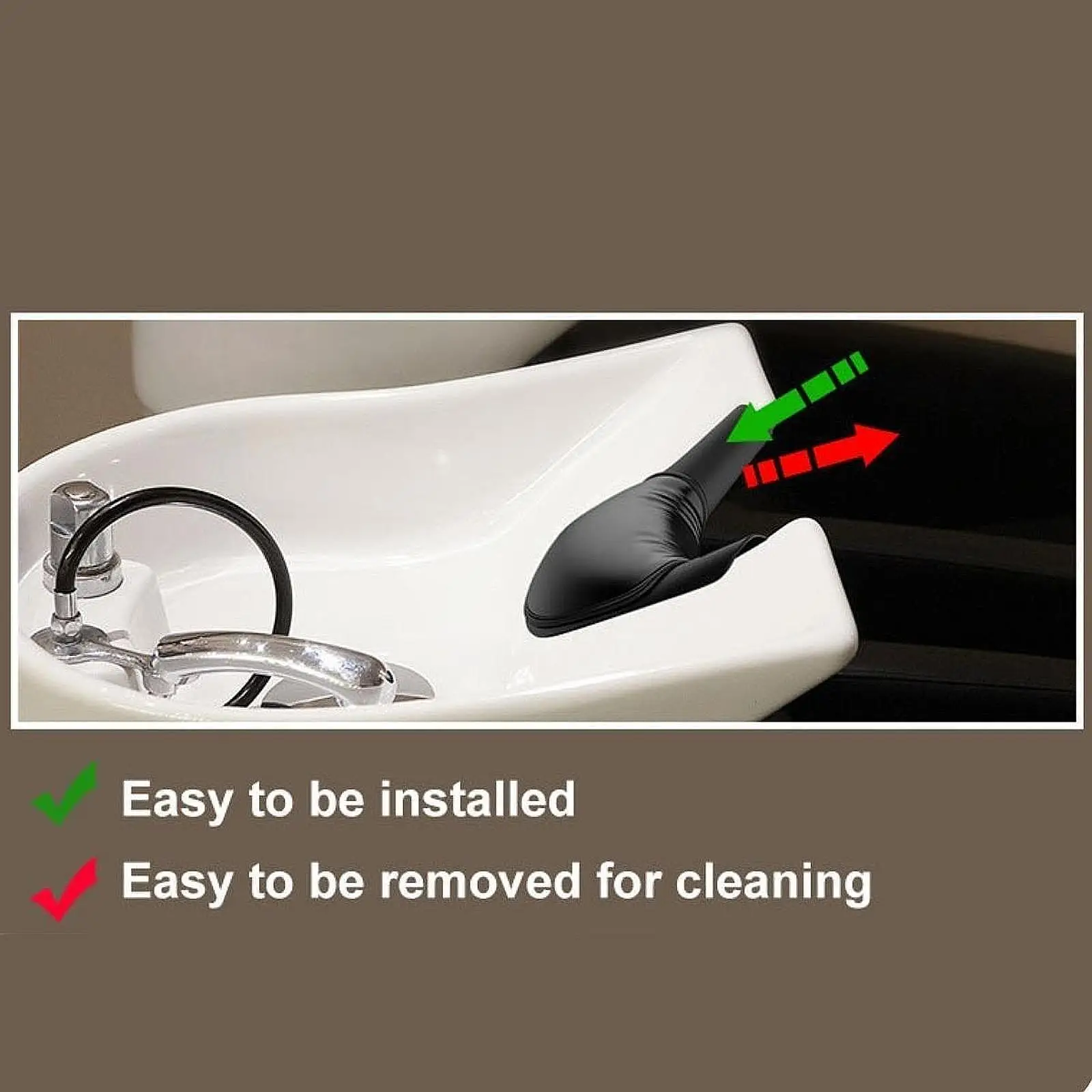 أداة حوض غسيل الشعر، وسادة مسند الرقبة بشامبو الصالون، وسادة الرقبة غير القابلة للانزلاق، حصيرة غسيل الشعر، وعاء شامبو، رف مسند الرقبة