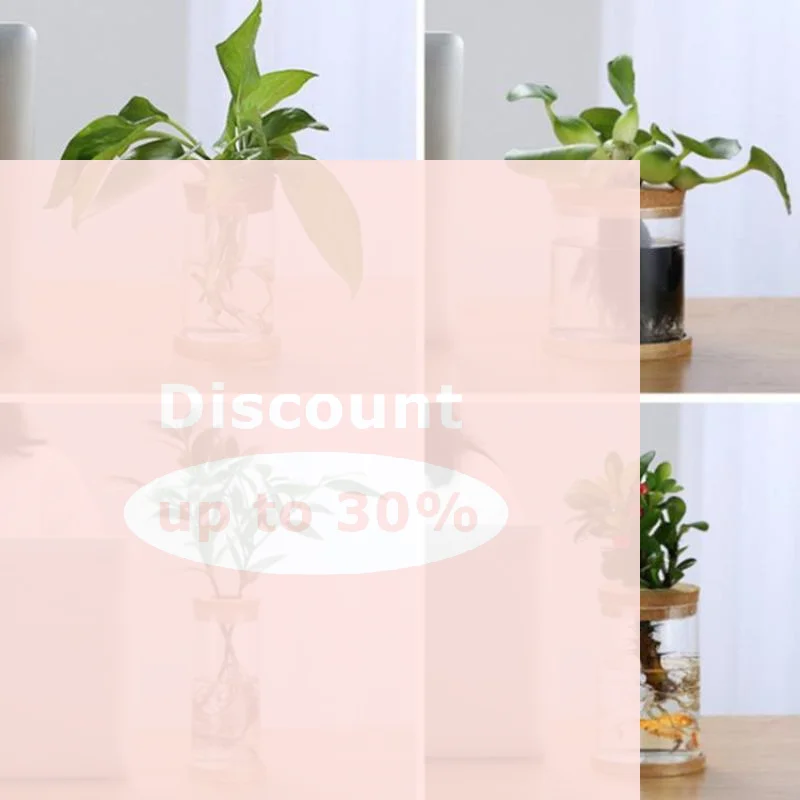 [Clear Glass Hydroponic Plant Jars Cork Lids Bamboo Bases Ideal Gift for Gardening Lovers Home Shelf Decor]