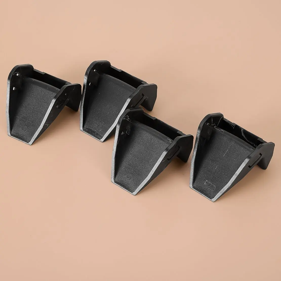 

ST4027645 4 шт., защелкивающийся автомобильный шиномонтажный станок, защита для челюстей, защита обода колеса, зажим, крышка, черный пластик