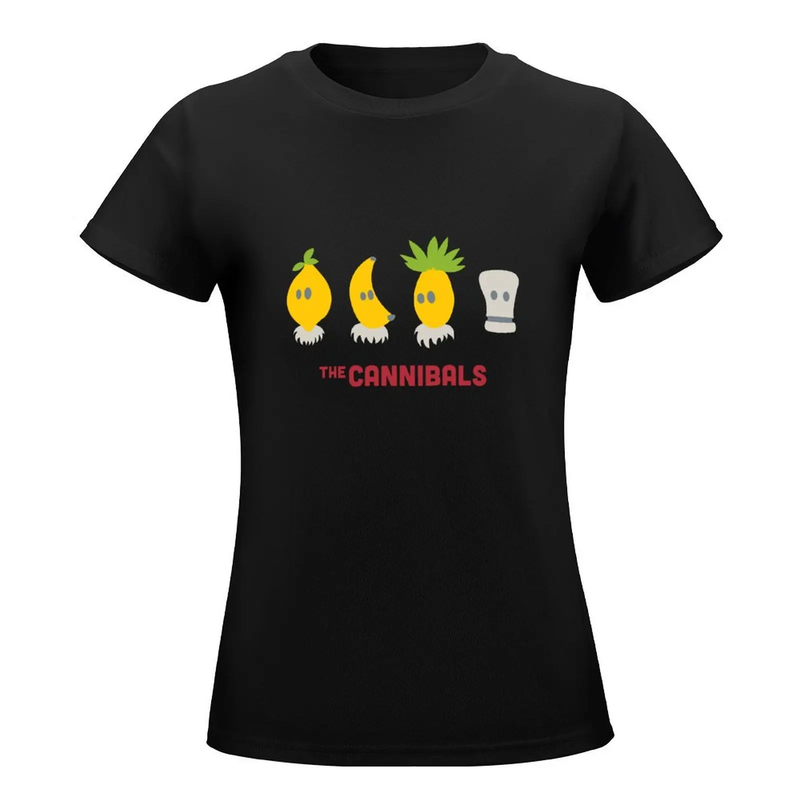 The Cannibals T-Shirt female anime clothes plus size tops lady clothes designer clothes Women luxury