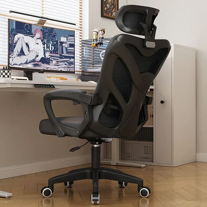 Computer Chair Home Comfort Sedentary Backrest Learning Lift Chair Ergonomics E-sports Swivel Chair Can Take A Lunch Break