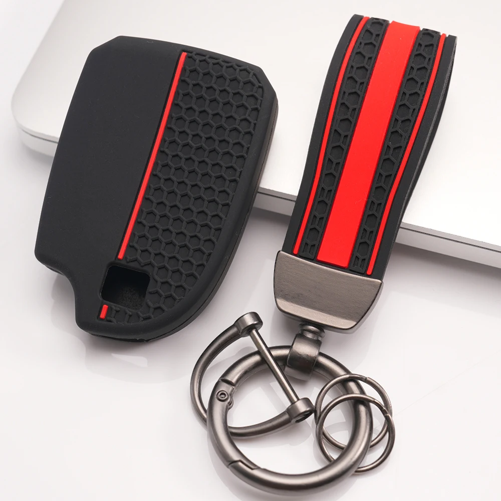 Key Fob Case With Keychain For Toyota Yaris X Yaris L Sedan Vios FS EZ Verso Vitz Aqua Prius C IQ Ractis Belta Corolla Axio Wish