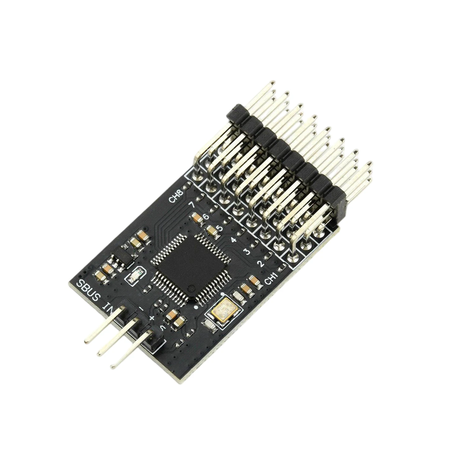 

8-Channel SBUS to PWM Signal Converter Module DC3.3-16V 15mA 32-Bit MCU Plug-and-Play for RC Transmitter Receiver