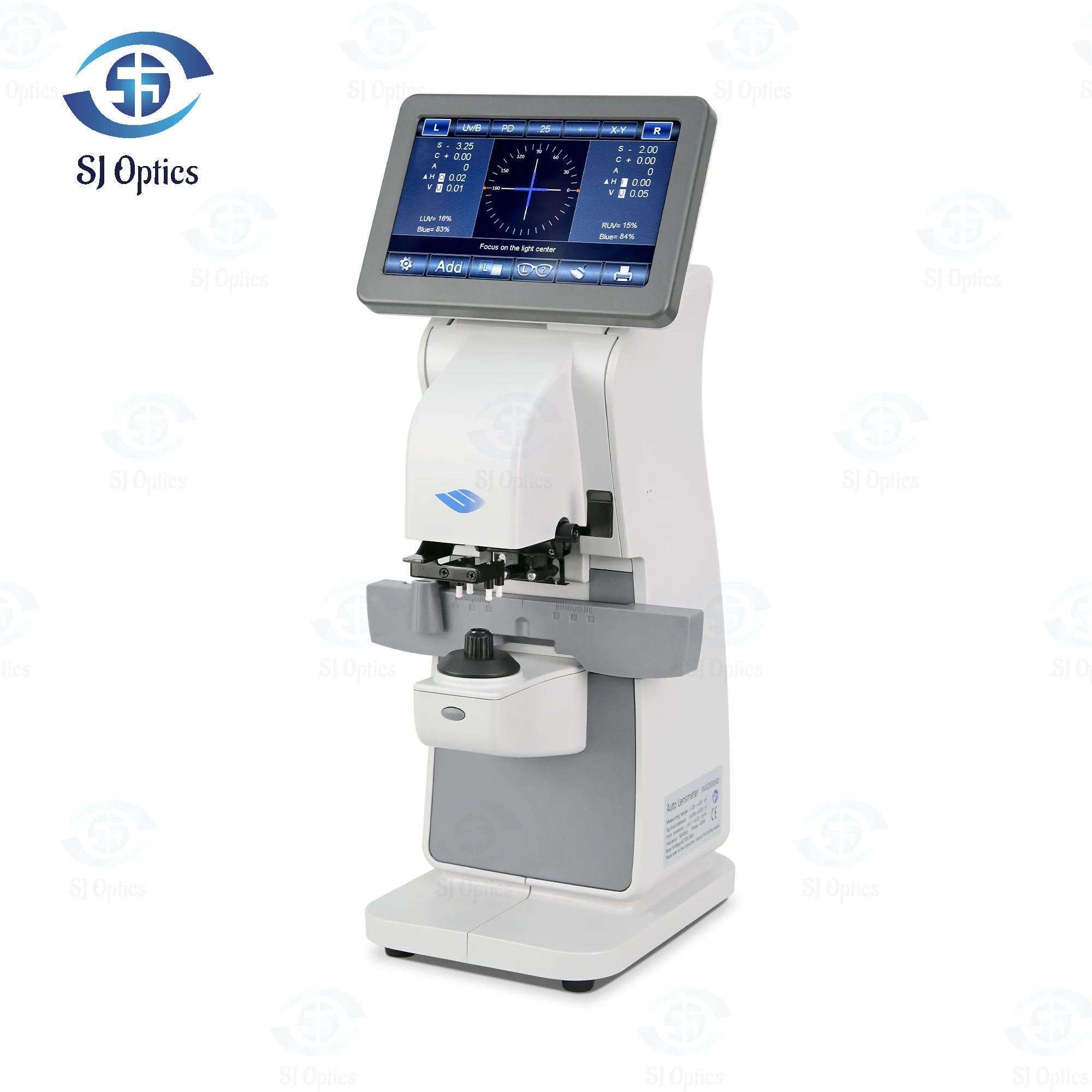 Auto Lensmeter Optometry Tools Lens Meter Mobile Screen Glass Lens Meter LM-260 for Glass Test