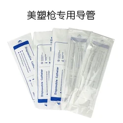 10pcs Disposable Catheter for Mesogun Mesotherapy Injection Water Light Beauty Equipment Consumables Mesotherapy Catheter