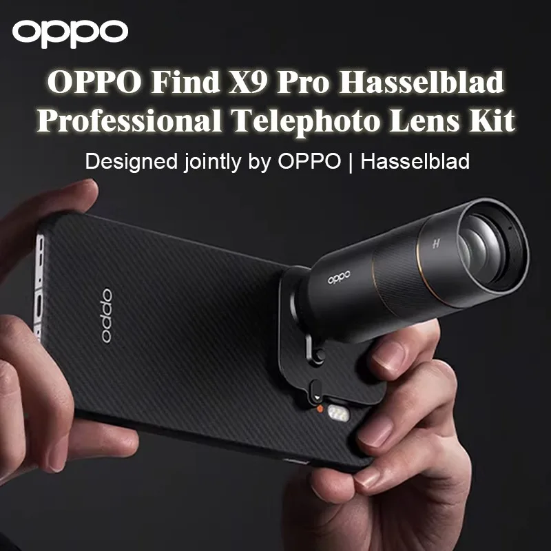 

For OPPO Find X9 Pro Hasselblad Telephoto Lens Kit – Magnetic Case, Enhanced Zoom