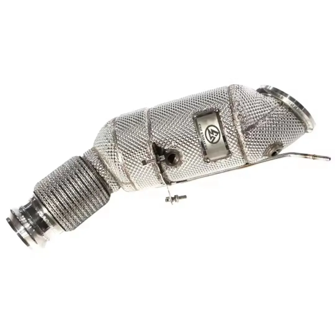 

Hot Sale CSZ High Quality Downpipe for A90 B48 2.0T Performance Straight Header With Heat Shield