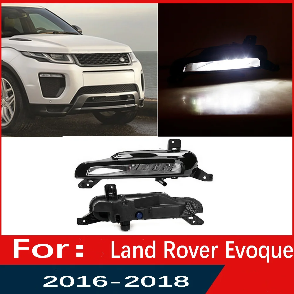 

Car Front fog lamps fog lights headlights headlight DRL fog lamp foglights For Land Rover Range Rover Evoque 2015 2016 2017 2018