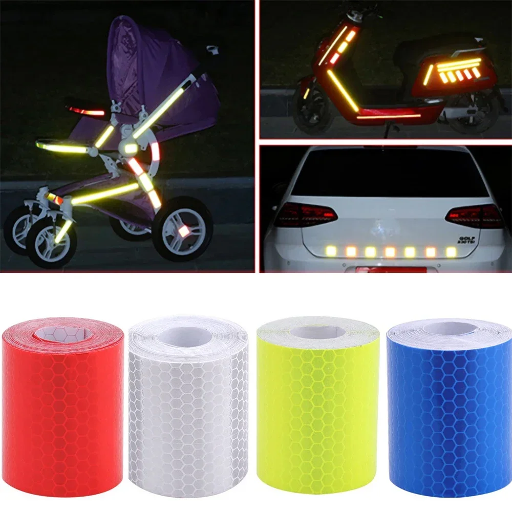 NEW Reflective Stickers Personality Waterproof Car Class Modification Warning Signs Highlighting Safety Reflective Strip