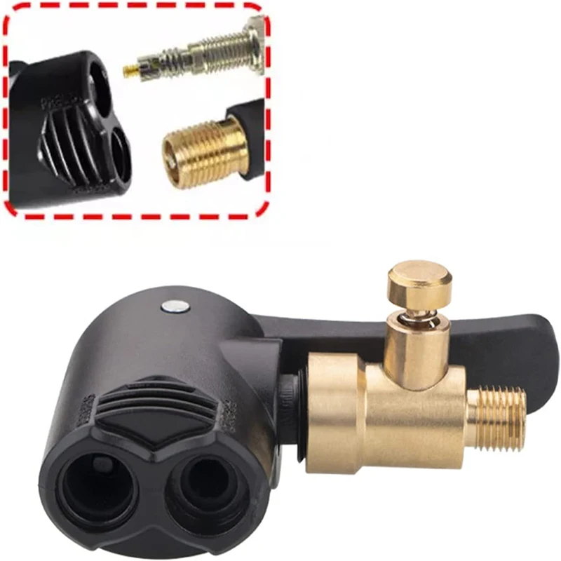 Car Accessories For Compressor Auto Brass Wheel Tire Air Chuck Inflator Pump Valve Clip Clamp Connector Adapter