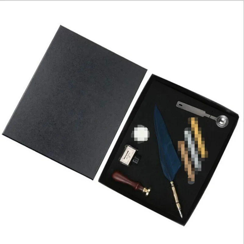 

Набор перил в европейском стиле в стиле ретро, креативный подарок, перьевая ручка, подарок на день учителя, перьевая ручка, канцелярские принадлежности