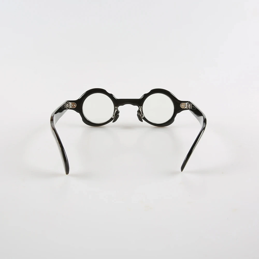 Eyeglass Frames Unique Round Vintage Optical Eyeglasses Stripes Retro Handmade Buffalo Horn Stripes Prescription Glasses Frames