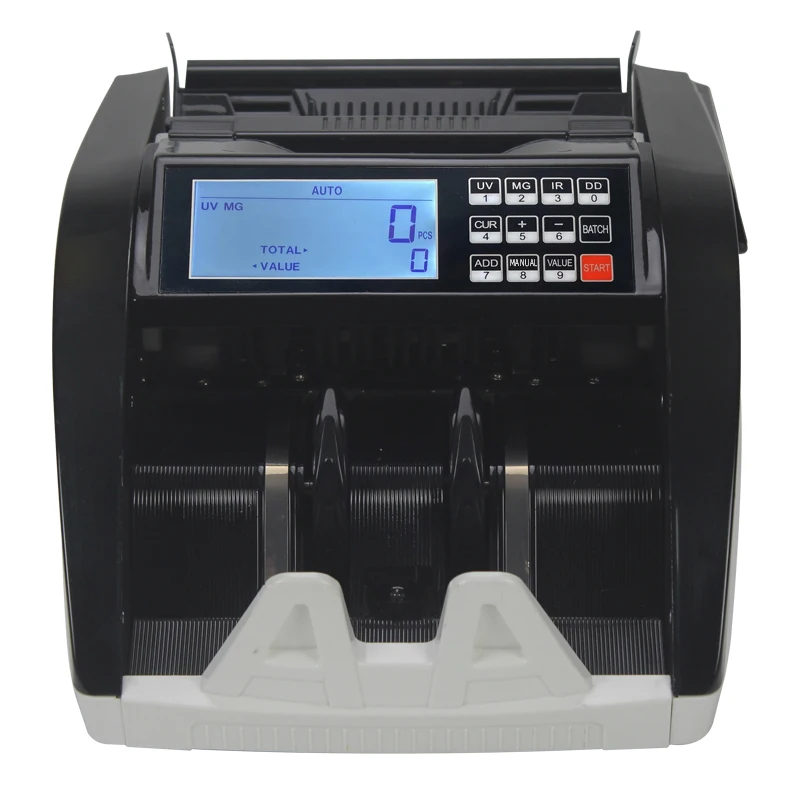 110V/220V USD EUR AED Cash/notes counting machine MG UV IR DD Function Thailand THB/PHP/IQD Money counter