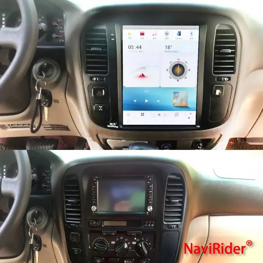 Y Android 13 Qualcomm Snapdragon 665 Car Radio Multimedia Player For Lexus LX470 Toyota Land Cruiser LC100 Auto 1998+ GPS Stereo