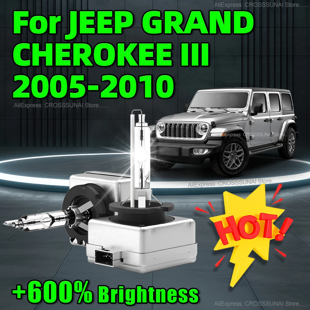 

Car Headlight 8000LM Lamps 35W D1S 6000K HID Xenon Bulbs For JEEP GRAND CHEROKEE III 2005 2006 2007 2008 2009 2010