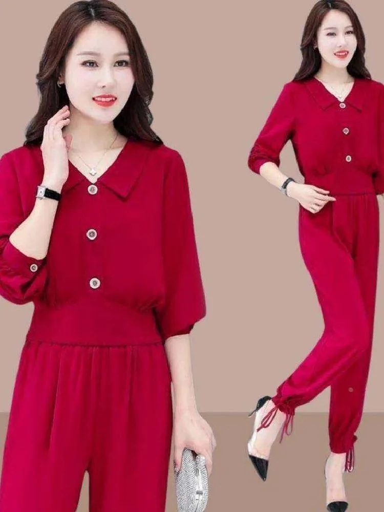fashionable-women's-two-piece-set-elegant-autumn-new-arrival-stylish-professional-clothing-ladylike-miniature-maturity