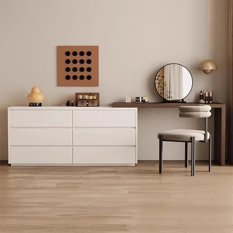 

Bedroom Makeup Dressing Table Modern European Cosmetics Storage Dressing Table Luxury Mid Century Penteadeira Trendy Furniture