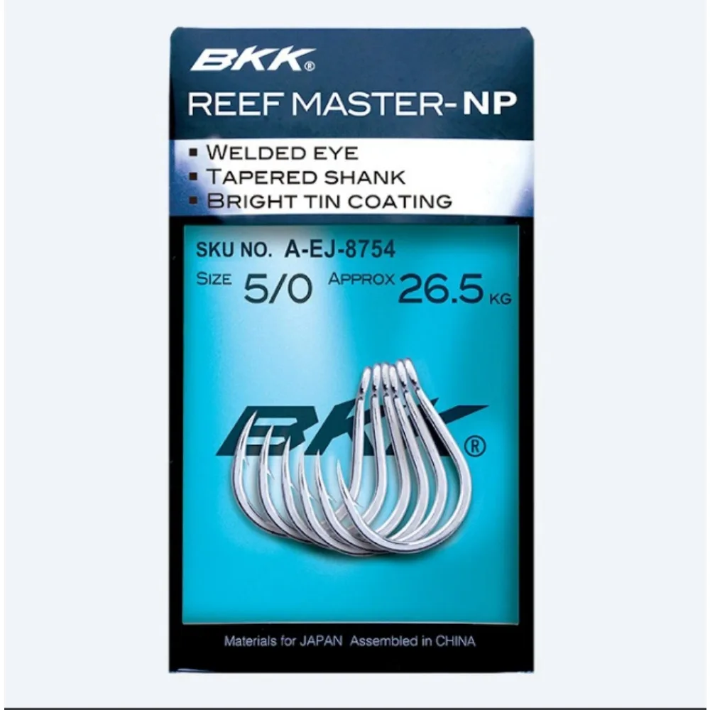 BKK 8070-3X-NP Reefmaster NP Lure Fishing Hooks