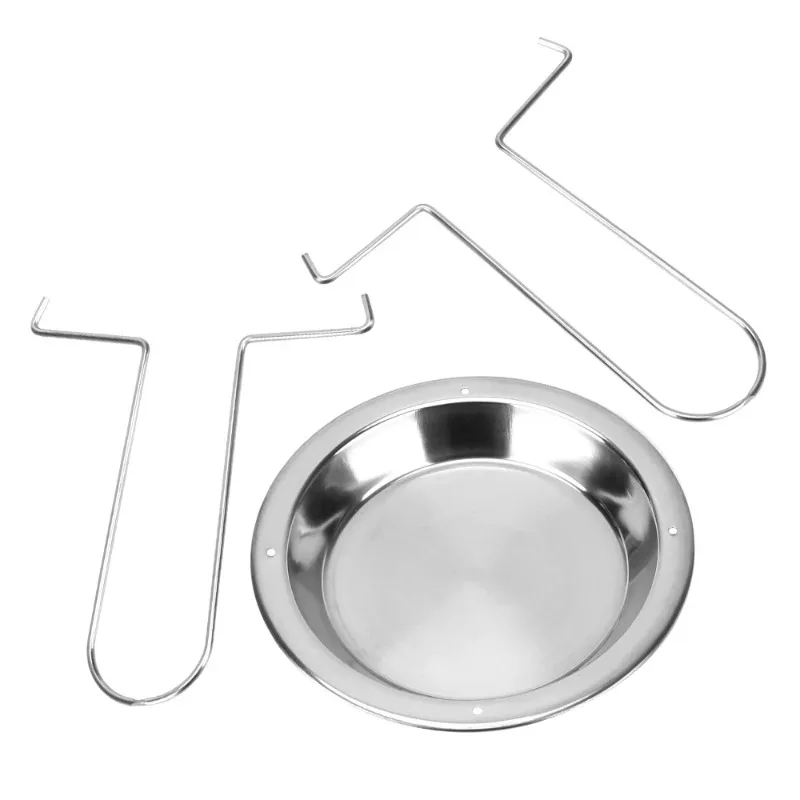 Stainless Steel Chicken Roaster Rack Multifunctional BBQ Grill Stand For Kitchen Outdoor Grilling Use