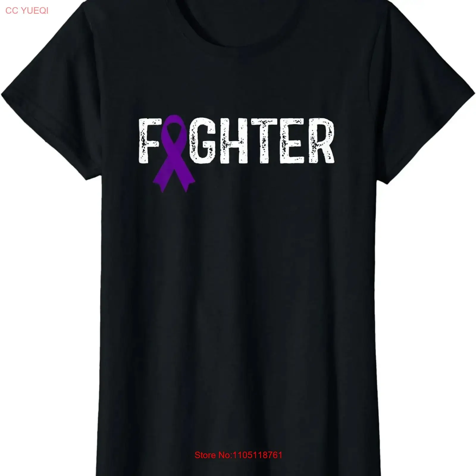 Womens Fighter Immune Thrombocytopenia ITP Awareness Ladies' Crewneck T Shirt long or short sleeves vintage Washed Slightly
