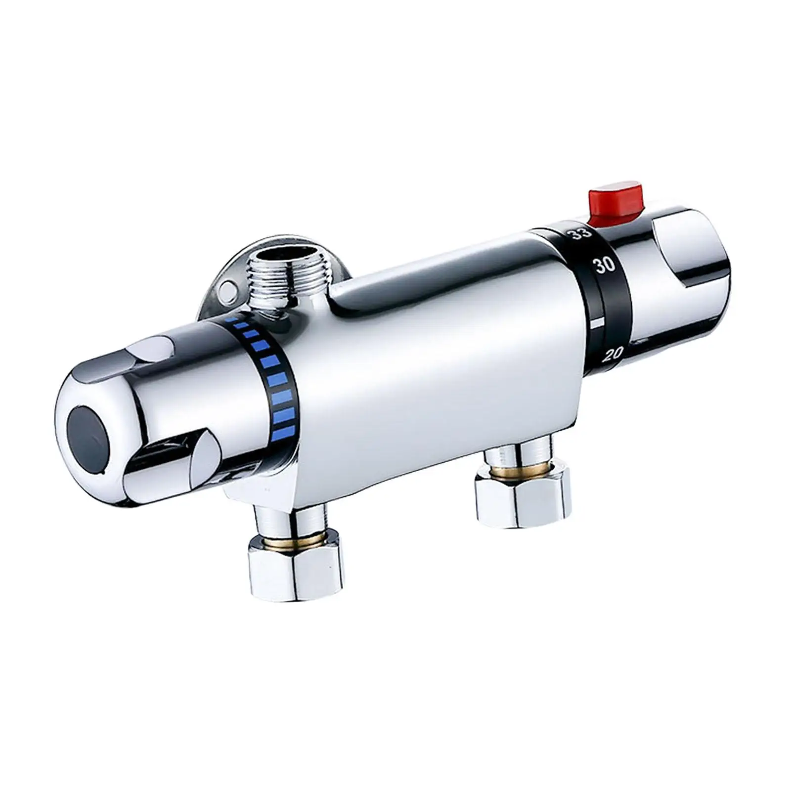 Thermostatic Shower Faucet Valve Copper Easy to Use Sturdy Practical Replace