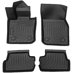 Compatible With 2015-2022 Ford Mustang,Custom All Weather TPE Rubber Car Or Mats Fit Full Set &Amp; Cargo Ers Includes