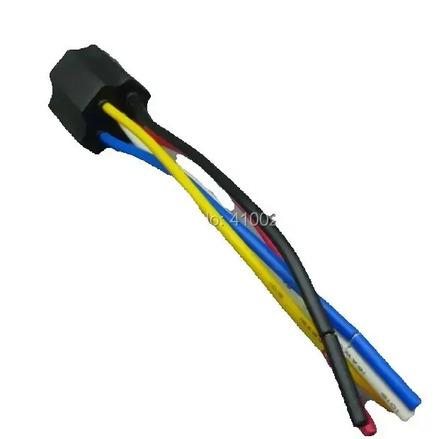 

Worldgolden 5/30/100 шт. автомобильная пластиковая розетка для реле, керамический 5-контактный разъем автоматического реле