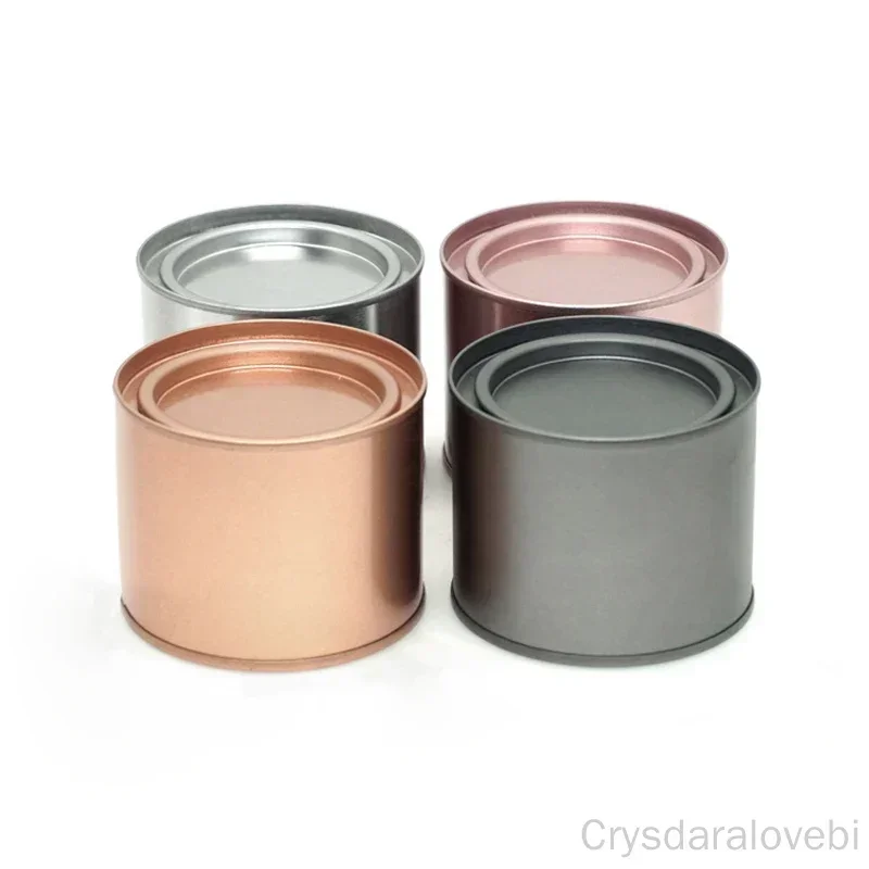 

12 шт. металлическая коробка для хранения, герметичные банки для еды, упаковочная коробка для печенья, торта, банки для кофе, чая, кремовые жестяные банки, цветочный горшок, домашний декор