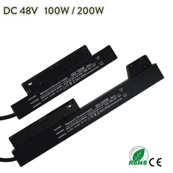 100W 200W Sterownik zasilania AC 220V do DC 48V Niskie napięcie izolowane moc 2A 4A dla światła torowego Szybka dostawa 6-8 dni Przybycie bezpłatna wysyłka