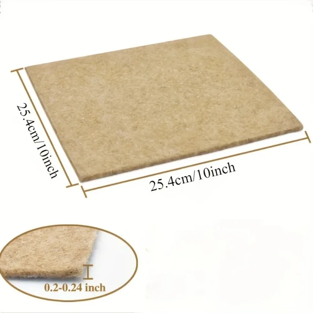 2/5 Stück Super Saugfähige Leinen-Käfigmatte Weiche Komfort-Bettunterlage für Meerschweinchen Hamster Kaninchen Kleintier-Ruhekissen Zubehör – Detail 2