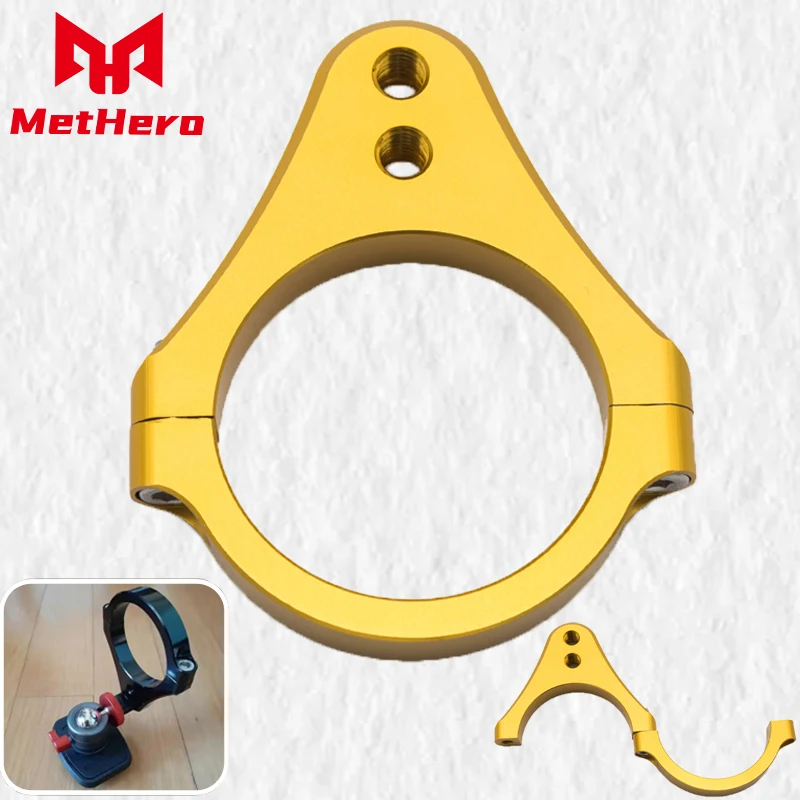 

Gold Universal Motorcycle CNC Aluminium Steering Damper Fork Frame Mounting Clamp Bracket 27 28 29 30 31mm-60mm Moto Accessories