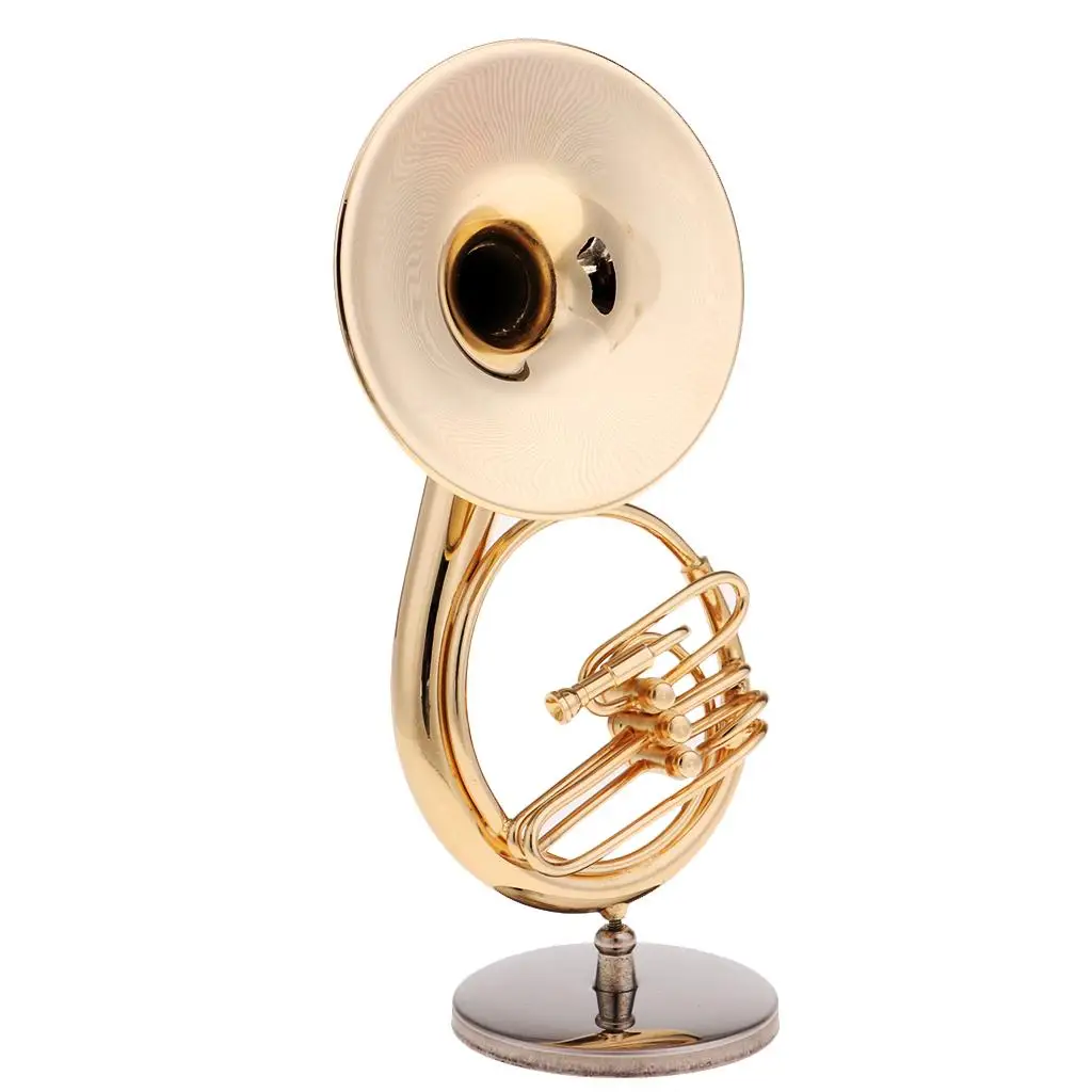 1: 6 Sousaphone Brass Instrument With 13 Cm Height for 12 ''