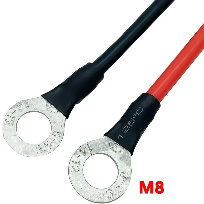 XT60H/XT90H do O Ring Eyelet Terminal Plug Connector Cable 10/12AWG RC ESC Charger Side Power for RC Lipo Battery FPV Racing