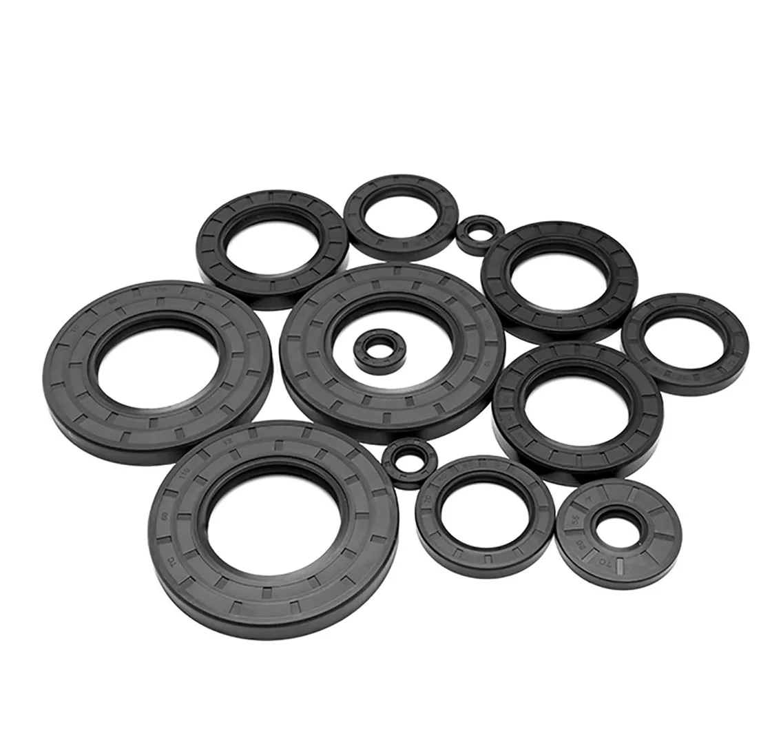 1Pcs Black ID 24mm TC/FB/TG4 Skeleton Oil Seal Rings NBR Double Lip Seal Gasket For Rotation Shaft