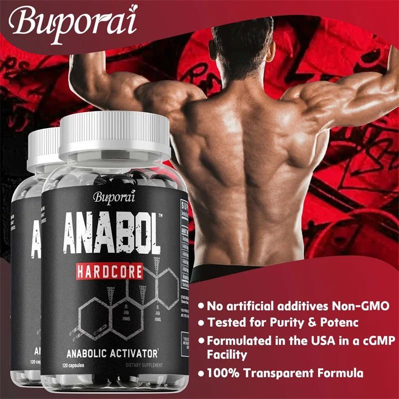 

Анаэробный комплекс - способствует росту мышц и восстановлению, улучшает спортивные показатели, повышает силу, снимает усталость.