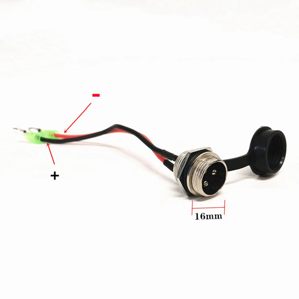 Balancing Scooter Hoverboard 3 Pin Connector 2 Wire Charger Port Replacement Practical Electric Balance Bikes Parts 2 Options