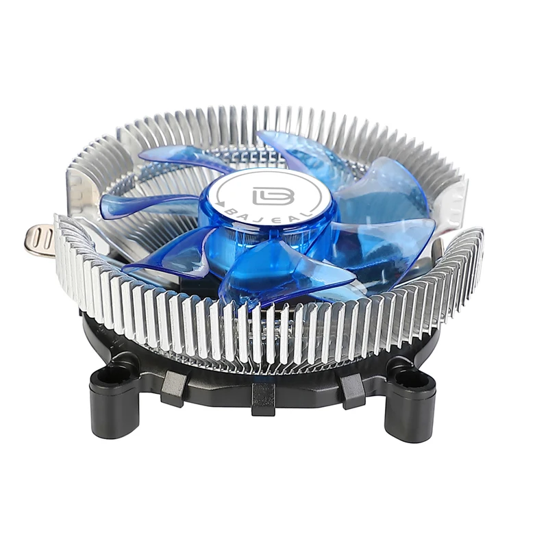 Low Noise CPU Fan with Aluminum Heat Sink for AMD and Processors Provides Efficient Heat Dissipation and Quiet Operation