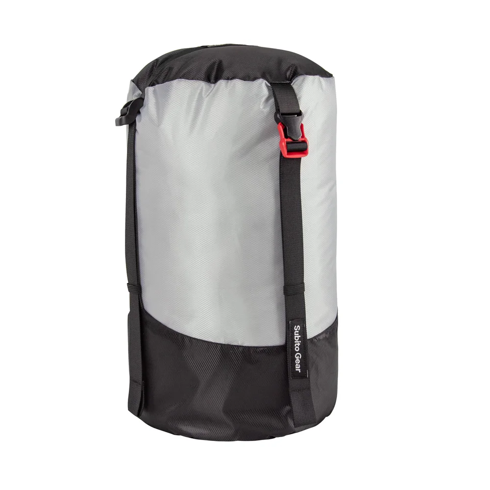 Lightweight Compression Stuff Sack 1-2L Waterproof Polyester Compression Bag Storage Bag for Camping Hiking Backpacking 2