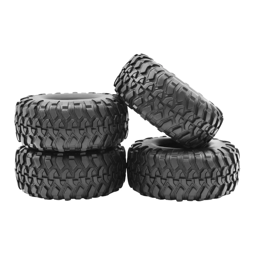 Gomma 1.9 pollici gomma rocce pneumatici/pneumatici ruota 118*50MM per 1:10 RC Crawler Car Axial SCX10 III AXI03006 TRX4 Yk4102