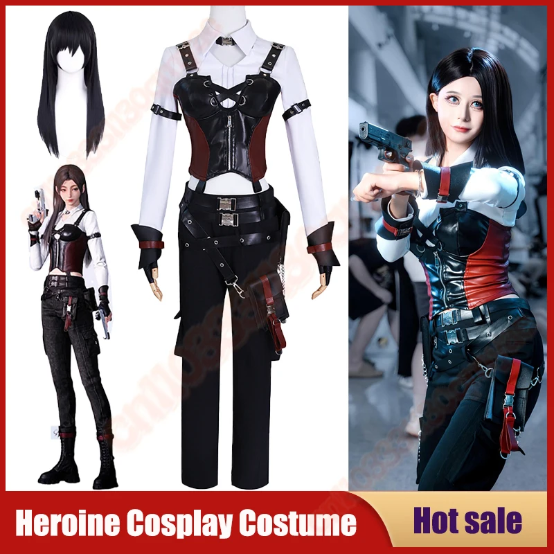 

Игра Love And Deepspace Miss Hunter Косплей Костюм Аниме Охотник Героиня Женский Парик Униформа Xavier Zayne Rafayel Вечерние Костюм Девочки