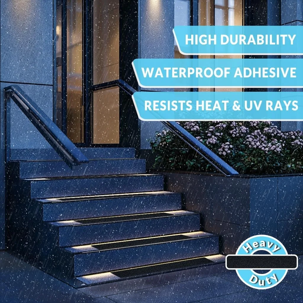 عالية الجر المضادة للانزلاق أشرطة الدرج في الهواء الطلق داخلي قبضة أمان شرائط للخطوات الممشى سلالم أفضل شريط لحام